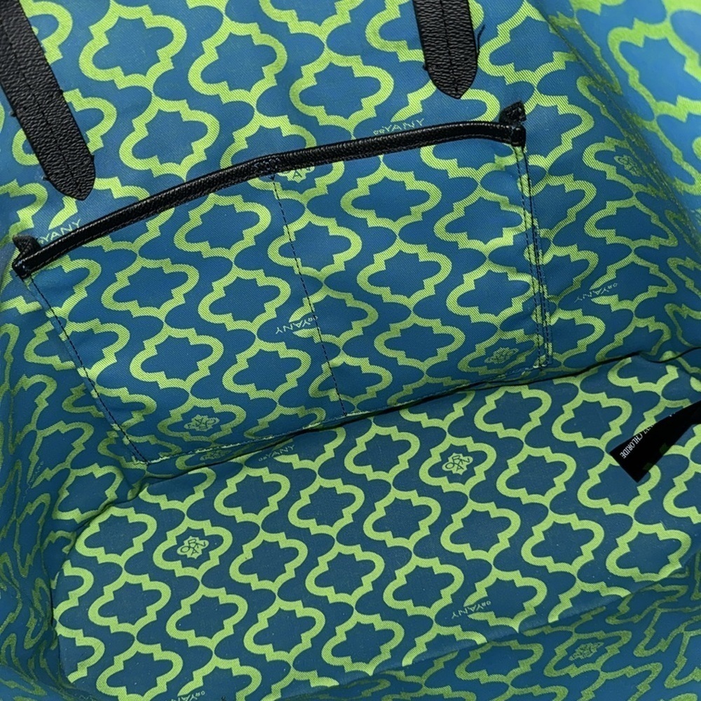 Oryany tote Casablanca Coated Canvas Multi Color Weekender Beach Bag - Picture 5 of 6